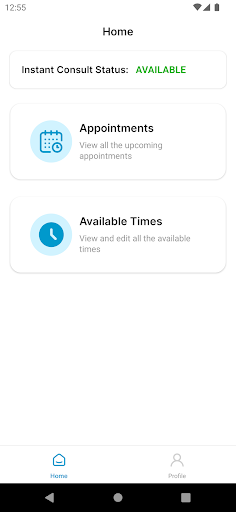 ASP Staff App Screen 2