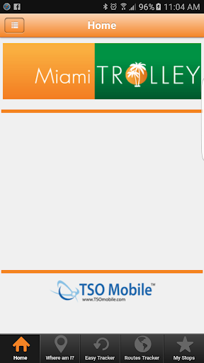 Android application Miami Trolley screenshort
