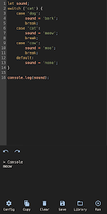 JavaScript Editor - Run JavaScript Code on the Go