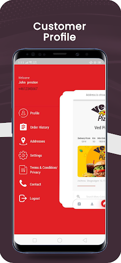 Ved Pizzeria Screen 2