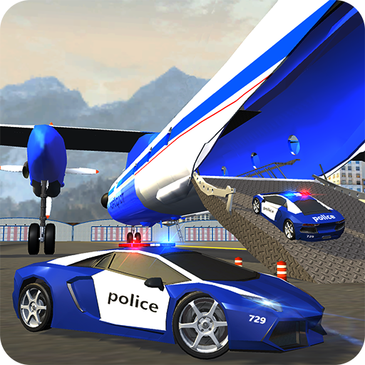 警察飞机运输车游戏