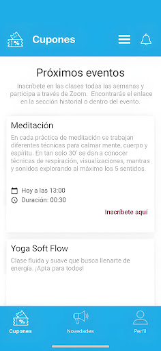 miUNI Beneficios Donantes Screen 3