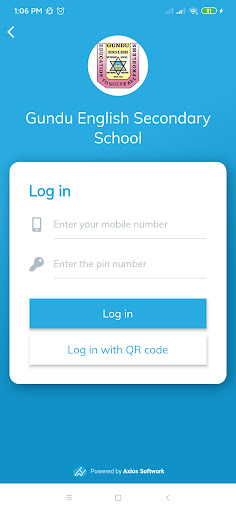 Android application Gundu English Secondary School screenshort