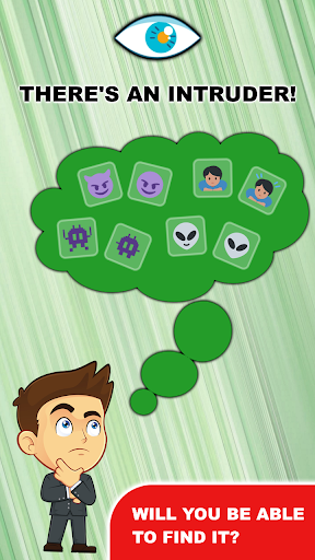 Android application Find the intruder! screenshort