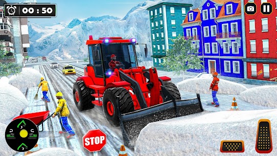 لعبة محاكاة شاحنة الثلج: ألعاب جديدة 2021 1