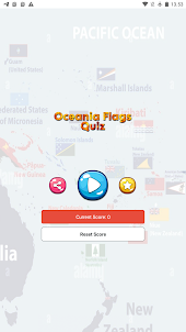Oceania Flags Quiz