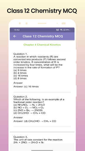 Class 12 Chemistry MCQ Screen 3
