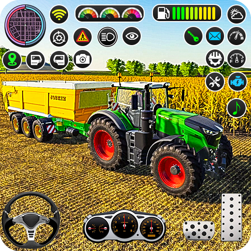 Tractor Games-Farm Tractor 3D logo