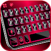 Classic 3d Red Keyboard Theme icon