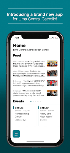 Android application Lima Central Catholic OH screenshort
