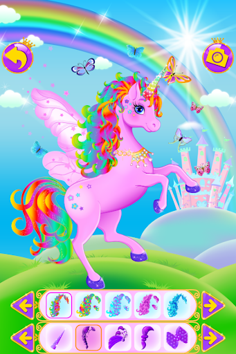 Unicorn Dress Up - Girls Games  screenshots 1