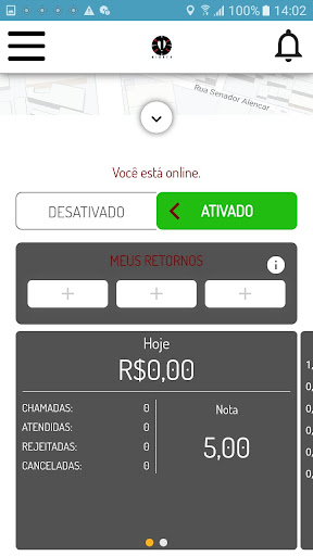 1 MINUTO - Motorista Screen 2