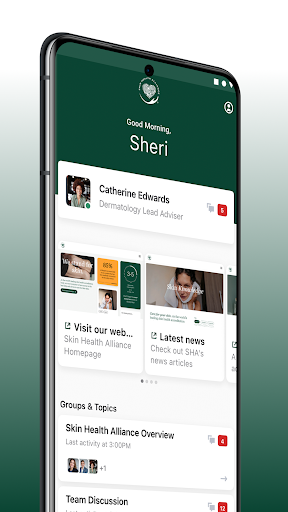 Android application SHA - Client Portal screenshort