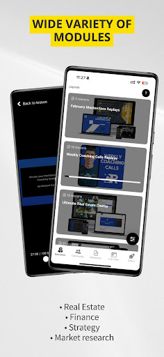 Android application Cap Rate Academy screenshort