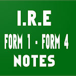 Cover Image of Télécharger IRE notes form 1 - form 4 1.0 APK