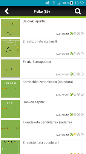 Oinarrizko Futbola Ariketak Screen 2