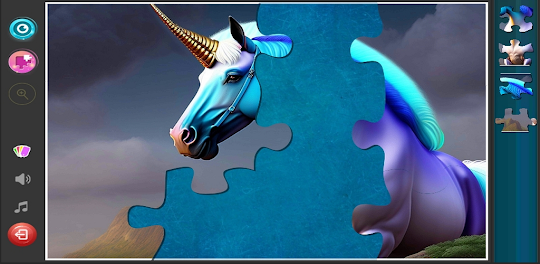 Animals puzzles fantasy jigsaw