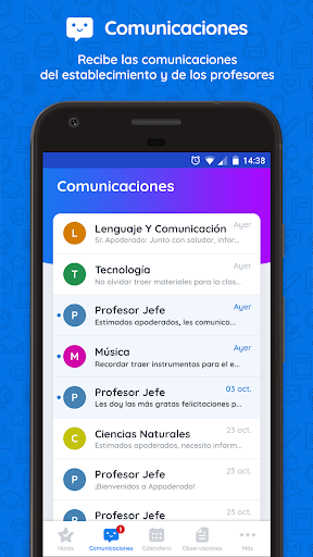 Appoderado Estudiantes Screen 3
