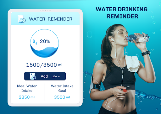 Water Drinking Reminder - Water Therapy Tracker