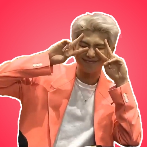 RM BTS Stickers 2021 - WAStickerApps