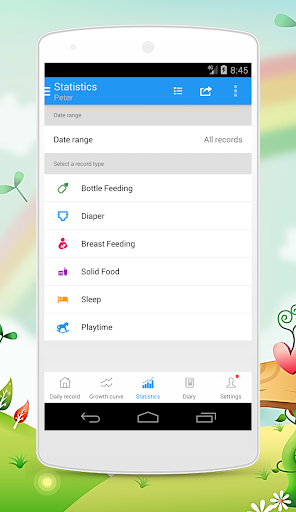 Babylog Parenting Track and An