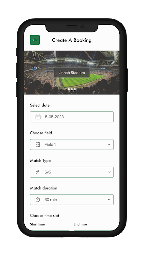 Maidan Ground Management Screen 3