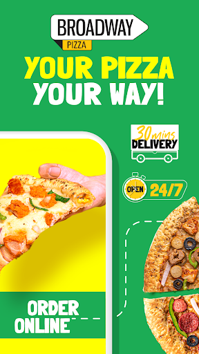 Android application Broadway Pizza Official screenshort