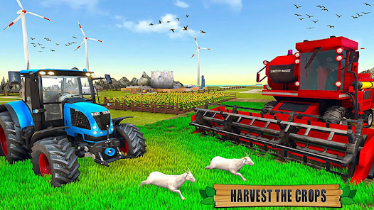 Captura 4 juego conducci tractor agrícol android