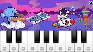 Diver Piano music for children - Screenshot 1