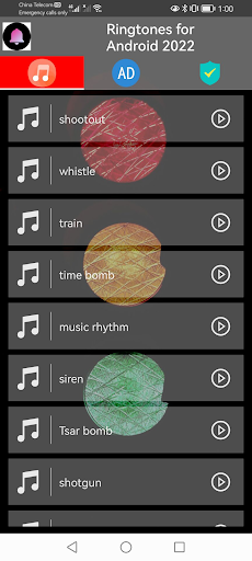 Android application Ringtones for Android™ screenshort