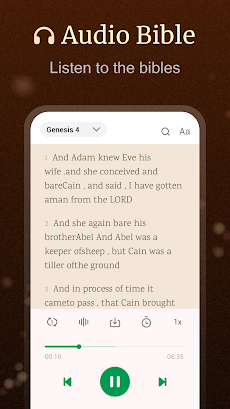 KJV Bible Now: Audio+Verseのおすすめ画像3