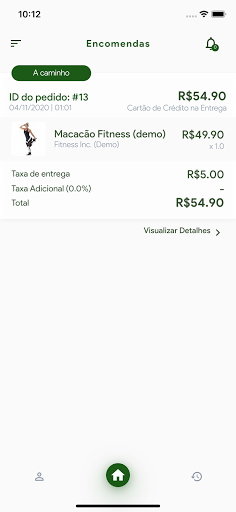 Demo Entregador - Dono do App