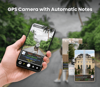 Captura 1 GPS Camera with Automatic Note android