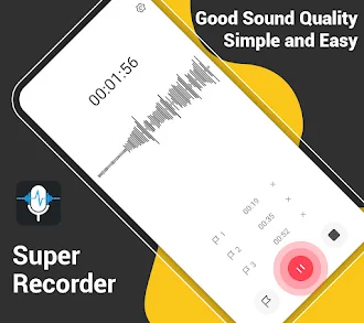 Game screenshot Voice Recorder Audio Sound MP3 mod apk