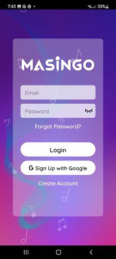 Android application Masingo Karaoke screenshort
