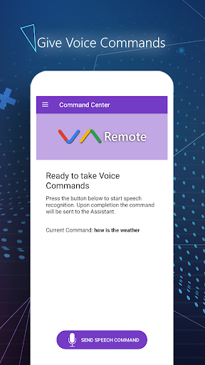 Android application VA Remote screenshort