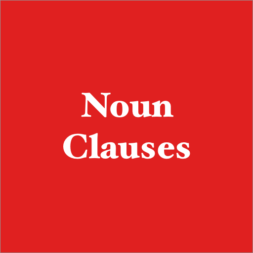 Noun Clauses  Icon