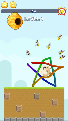Android application Save The Dog: Draw Meme screenshort