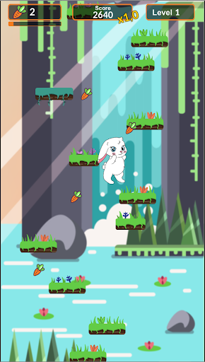 Android application Bunny Hop screenshort