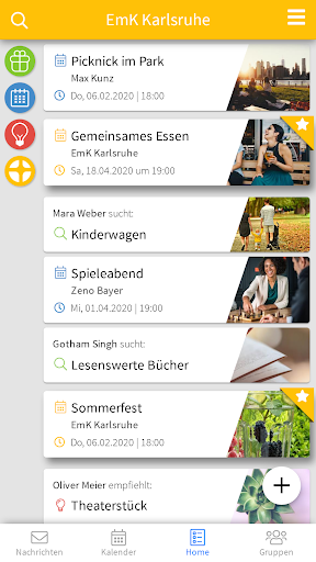 Android application EmK Karlsruhe screenshort