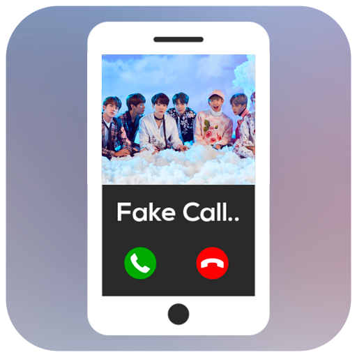 BTS Fake Call App