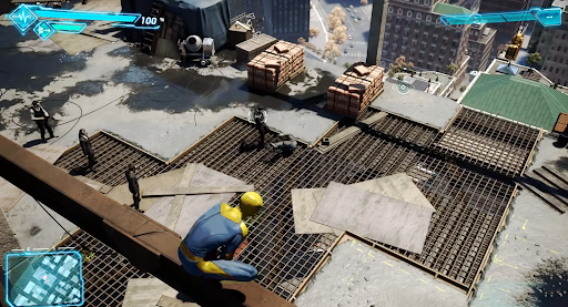 Flying Spider Super Rope Hero  screenshots 8