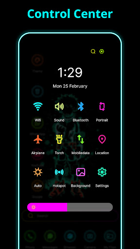 Neon Launcher - Personalization - apps