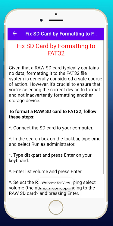 SD Card Repair Format Guide - 2.0 - (Android)