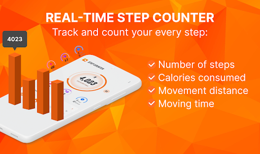 Step counter: Healthcare Check Screenshot 1 - AppWisp.com