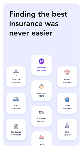 Android application Policybazaar - Compare & Buy screenshort