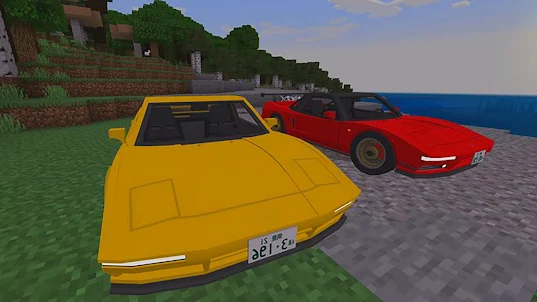 Cars and vehicles for MCPE