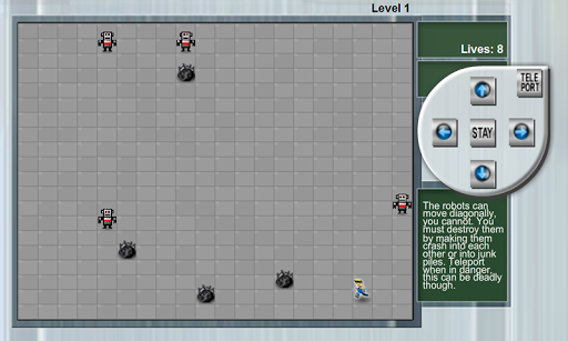 Android application Roboscape screenshort