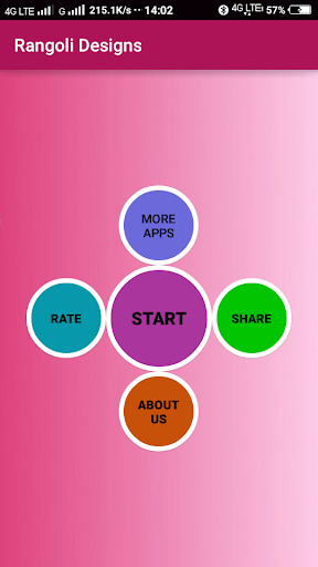 Android application Rangoli Designs screenshort