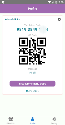 Friends of Wizards Unite Screen 3